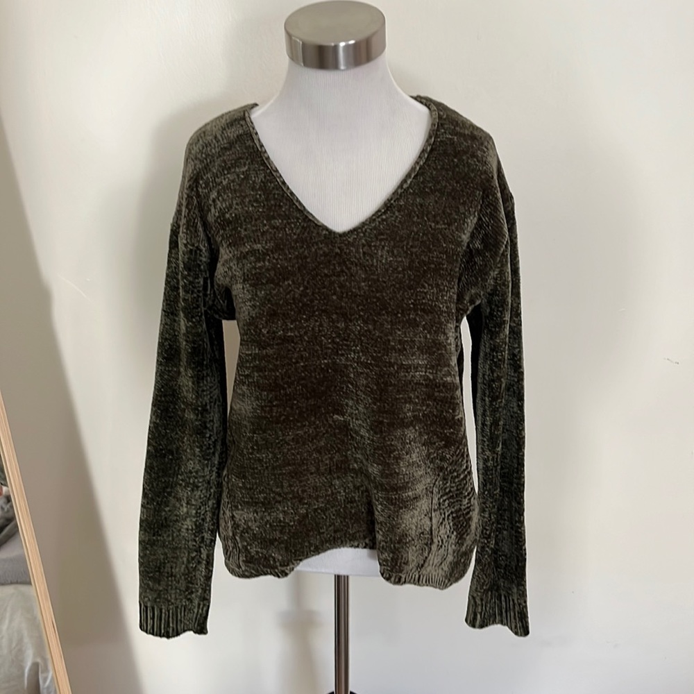 Never worn chenille sweater